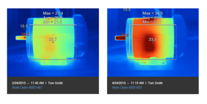 Imaginea termografie motoare Verificare Pram Iasi Iasi
